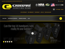 Tablet Screenshot of crossfiregear.com